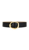 B-low The Belt Gürtel Edmond Croco In Black