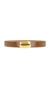 B-low The Belt Elliot Mod Belt In Cappuccino & Gold