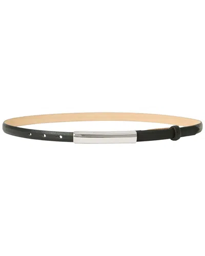 B-low The Belt Flint Leather Belt In Black
