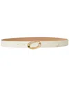 B-low The Belt Gracie Leather Belt In White