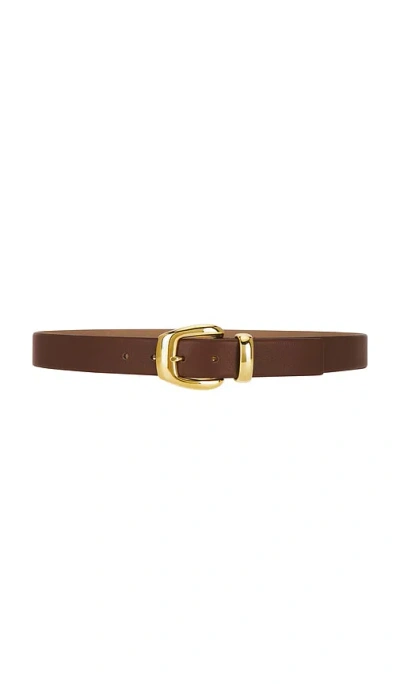 B-low The Belt Jordan Belt In Tobacco & Gold