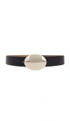 B-low The Belt Julian Belt In 黑色&金黄色