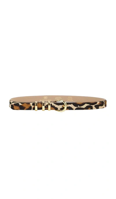 B-low The Belt Kad Belt In Leopard & Gold