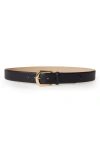 B-low The Belt Kennedy Leather Belt In Black
