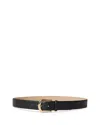 B-low The Belt Kennedy Leather Belt In Black/gold
