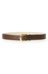 B-low The Belt Kennedy Leather Belt In Brown