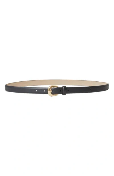 B-low The Belt Women's Kennedy Mini Leather Belt In Black Gold