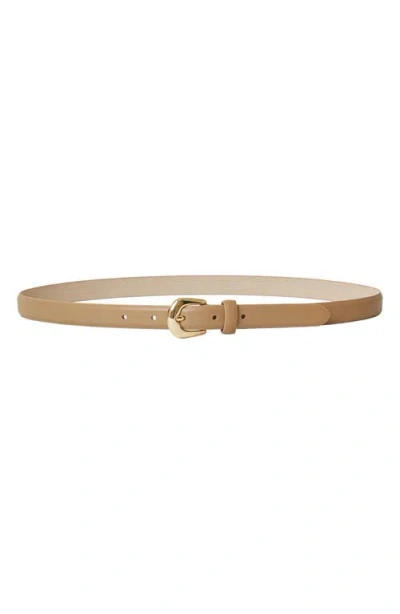 B-low The Belt Women's Kennedy Mini Belt In Camel Gold In Beige/gold