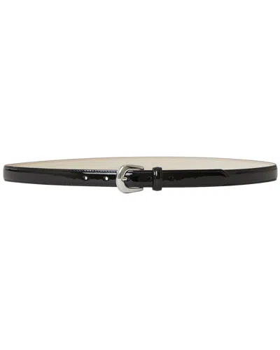 B-low The Belt Kennedy Mini Patent Belt In Black