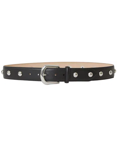 B-low The Belt Kennedy Moto Leather Belt In Black