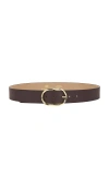 B-low The Belt Kyra Belt In 巧克力色、金色