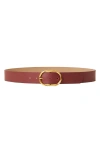 B-low The Belt Kyra Belt In Maroon Gold