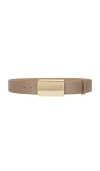 B-low The Belt Mason Belt In 灰褐色 & 金色