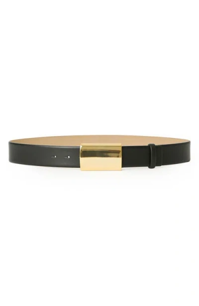 B-low The Belt Mason Leather Belt In Black Gold