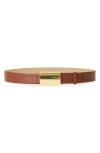 B-low The Belt Mason Leather Belt In Madeira Gold