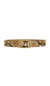 B-low The Belt Milla Python Belt In Brown