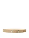 B-low The Belt River Nubuck Belt In Neutral