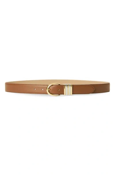B-low The Belt Romy Leather Belt In Tobacco Gold
