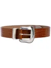 B-low The Belt 'villain Croco' Belt