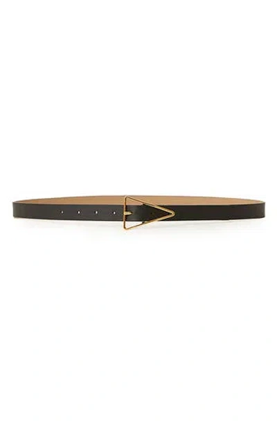 B-low The Belt Vvie Mini Leather Skinny Belt In Multi