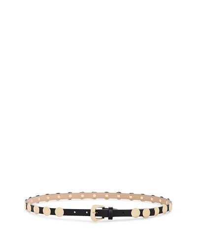 B-low The Belt Women's Ames Leather Belt In Black Gold