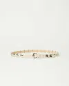 B-low The Belt Women's Ames Leather Belt In Bone/silver In Multi