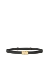 B-low The Belt Diem Leather Belt In Black/gold