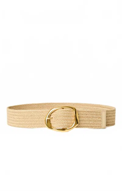 B-low The Belt Women's Edmond Linen Belt In Champagne Gold In Multi