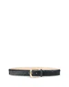 B-low The Belt Women's Kennedy Calf Hair Belt In Black