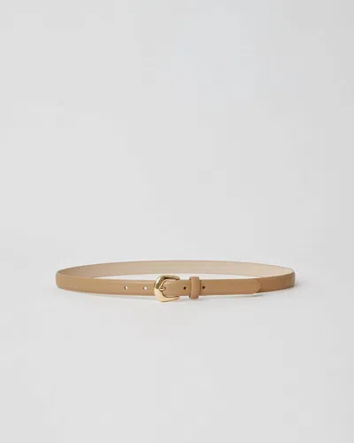 B-low The Belt Women's Kennedy Mini Leather Belt In Camel Gold