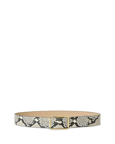 B-low The Belt Women's Milla Snake Embossed Belt In Gold