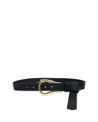 B-low The Belt Women's Ryder Wrap Leather Belt In Black Gold