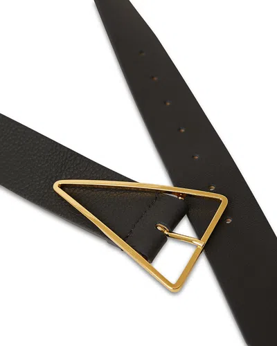 B-low The Belt Vivie Leather Belt In Black Gold