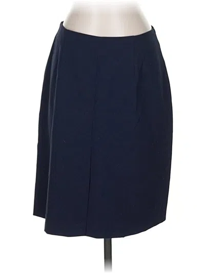Pre-owned B. Moss Formal Skirt In Blue