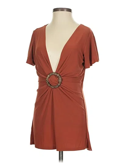 Pre-owned B. Moss Kimono In Brown