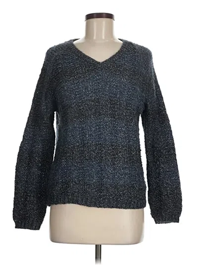 Pre-owned B. Moss Pullover Sweater In Blue