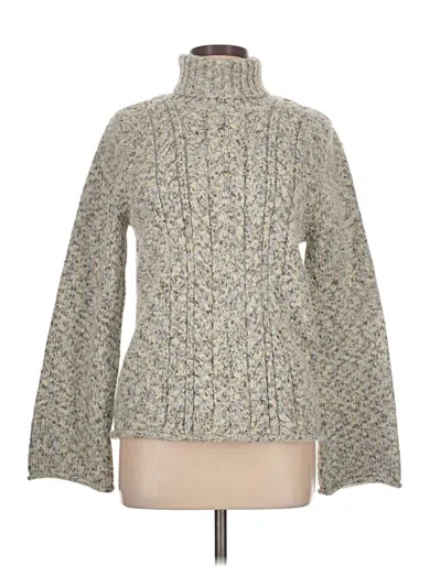 Pre-owned B. Moss Turtleneck Sweater In Gray