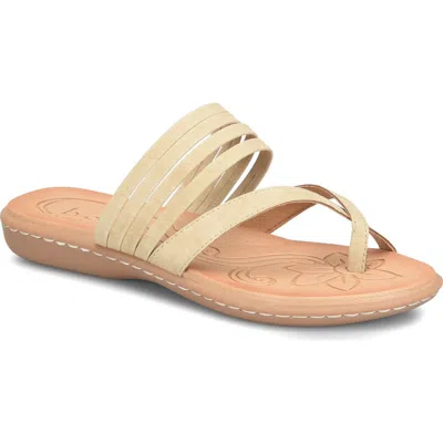 B O C By Børn Alisha Slide Sandal In Yellow