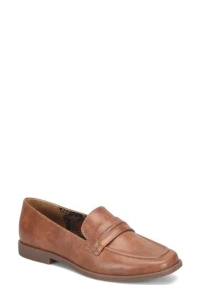 B O C By Børn Carabel Faux Leather Loafer In Dark Tan