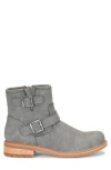B O C By Børn Carson Ankle Bootie In Light Grey Nubuck