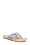 B O C By Børn Halle Sandal In Blue Nubuck