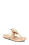 B O C By Børn Kendal Floral Appliqué Sandal In Gold