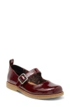 B O C By Børn Lara Mary Jane Flat In Burgundy Patent