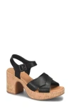B O C By Børn Leight Platform Sandal In Black