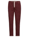 B Settecento Man Pants Brick Size 34 Cotton, Elastane