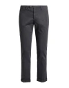 B Settecento Man Pants Grey Size 36 Cotton, Polyester, Viscose, Elastane In Grey