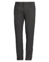 B Settecento Man Pants Charcoal Size 38 Polyester, Wool, Viscose, Elastane In Grey