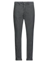 B Settecento Man Pants Charcoal Size 40 Cotton, Polyester, Elastane In Gray