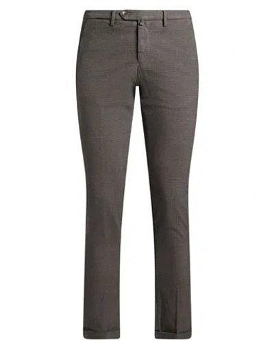 B Settecento Man Pants Grey Size 31 Cotton, Elastane In Transparent