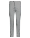 B Settecento Man Pants Grey Size 31 Polyester, Viscose, Wool, Elastane In Grey